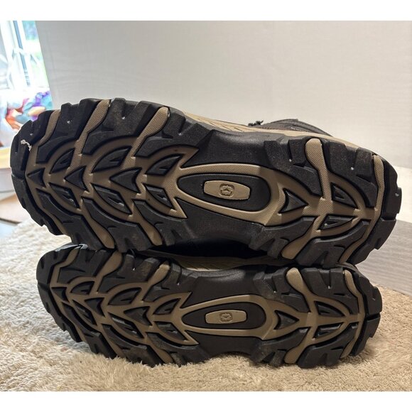 Outbound Mens Waterproof Hiking Boots Size 9 Yukon Brown EUC - Picture 11 of 12